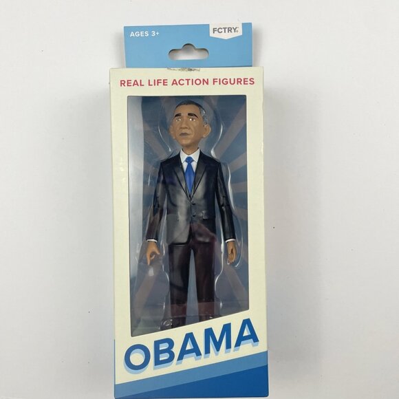 Barack Obama Real Life Political Action Figure - Post-Presidency - Picture 1 of 9